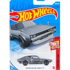 Hot Wheels Carro Nissan Skyline 2000 Gt-r + Obsequio