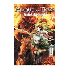 Mangá - Ataque Dos Titãs - Antes Da Queda - Edição 3