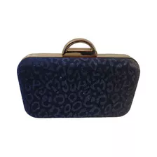 Carteira, Clutch, Festa De Mão+alça Corrente, Cor Azul Royal