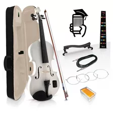 Violin Electroacustico Equipado Divarius 4/4 Negro