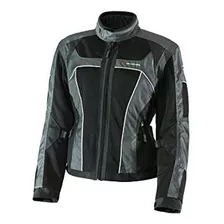 Motociclismo, Chaqueta Eve De Olympia Para Mujer (gris, Xxl)