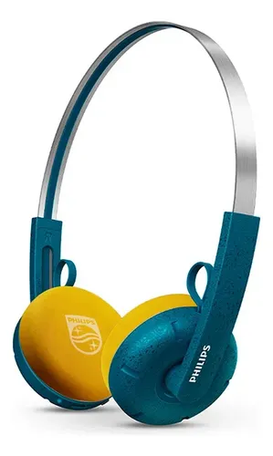 Audífonos Bluetooth Philips Ringo Tah2000 Turquesa