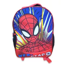 Mochilas Spider-man Escolar Con Ruedas 