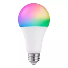 Lampada Wifi Inteligente Led Rgb E27 Controle Pelo Celular Cor Da Luz Branca 110v/220v