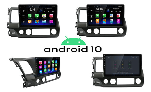 Estereo Android Honda Civic 2006-2011 Wifi Camara Portaplaca Foto 5