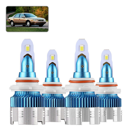 11000lm Kit De Faros Led Luz Alta Y Baja Para Buick Series