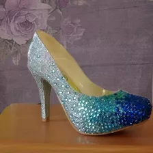 Zapatillas Para Quinceañera / Novia Con Pedreria