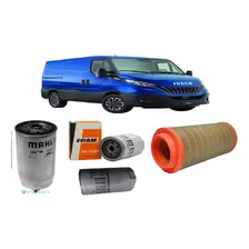 Kit 4 Filtros Compatible Iveco Daily 35c14 3.0 Crdi 17 /19