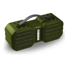 Bocina Portátil Select Sound Army Bluetooth Con Tws Color Verde Oscuro