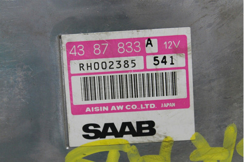 1995-1996 Saab 900 Transmission Control Unit Tcu 4387833 Tty Foto 3