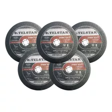 Disco Corte Inox Metal Fine Cut 9x5/64x7/8 Telstar (5 Peças)