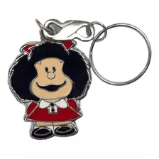 Mafalda Quino Precioso Llavero Metalico Mafalda 090