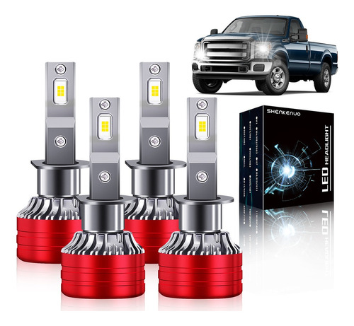 6000k Kits De Faros Led Para Chevrolet S10 Pickup 2016-2017 Chevrolet S-10