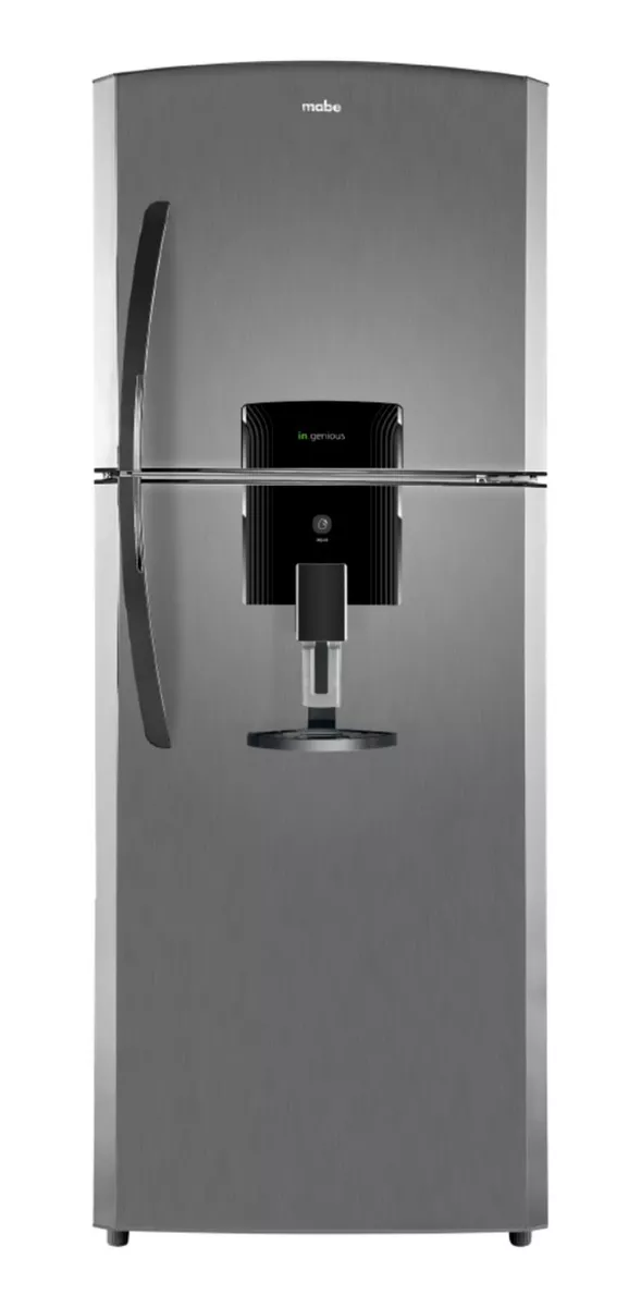 Refrigerador No Frost Mabe Diseño Rme360fgm Grafito Con Freezer 360l 120v