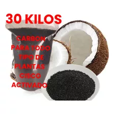 Carbon Activado Plantas Abono Cisco Espesial Cascara 30 Kilo