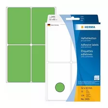 Etiqueta - Herma 2495 Multi-purpose Labels 52x82 Mm Green Pa