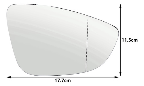 Luna Espejo Izquierdo Compatible Volkswagen Beetle 2011-2015 Foto 3