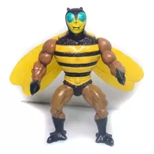 Boneco Abelhão Buzz-off He-man Anos 80 Mattel Com Asas Repro