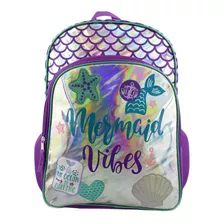 Iridescent Mermaid Girls School Backpack Bag One Size, ...