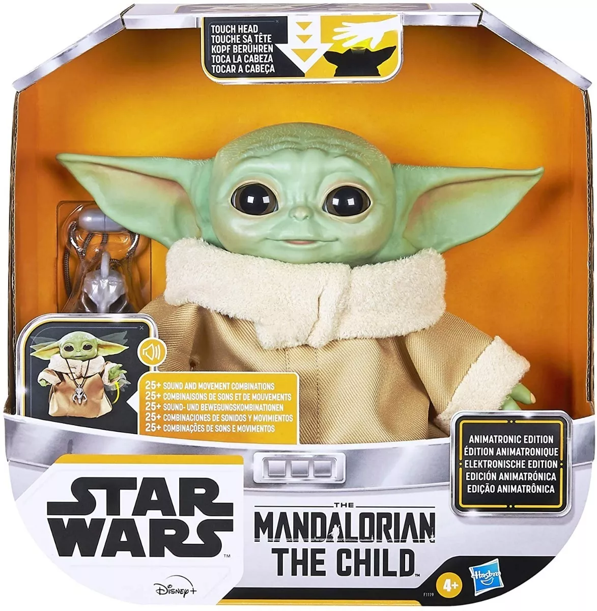 Baby Yoda Star Wars Animatronico Original Hasbro