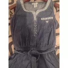 Vestido Jeans Niña Guess Importado Original. 