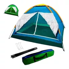 Barraca Camping 2 A 3 Pessoas Iglu Tenda Bolsa Acampamento