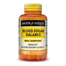 Mason Natural | Blood Sugar Balance | 30 Tablets