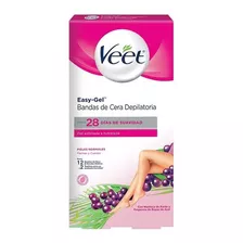 Veet Bandas Depilatorias Corporales Para Piel Normal 12u