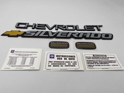 Chevrolet Silverado Emblemas Y Calcomanas Foto 3