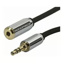 Monoprice 110149 12-feet 3.5mm Extension Cable For Mobile