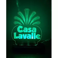 Lámpara Led Acrílico, Multicolor. (pesonalizado)