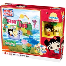 Set De 30 Piezas Ni Hao Kai-lan Barco Del Dragón Mega