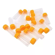 Honbay 20pcs 5ml Tubos De Ensayo De Plástico Tapón De Rosca 