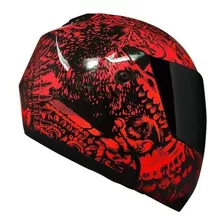 Casco Para Moto Rebatible Kov Stealth Rojo Zapata Talla S 