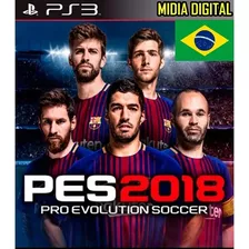 Pro Evolution Soccer 2018 Ps3 Pes 18 Dublado