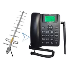 Telefono Rural Remplaza A Huawei F317 P/ranchos +antena15mts