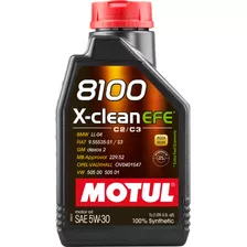 Motul 8100 X-clean Efe 5w-30 1lt 100% Synthetic