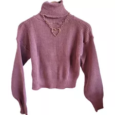 Tricot Casaco Blusa Manga Longa Grossa Outono Inverno 