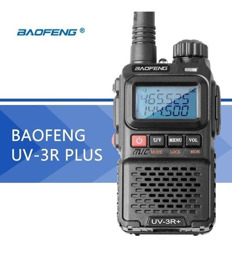 2 Radios Portatil Baofeng Uv-3r + Plus Vhf/uhf Nuevo En Caja Foto 3