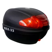 Maleta Rex E-33 30 Lts Negro Ref Rojo