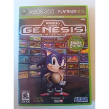 Jogo Xbox 360 Sonic's Genesis Collection Pronta Entrega 