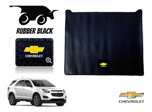 Tapetes Logo Chevrolet + Cajuela Equinox 2010 A 2017 Kit 5pz Foto 3