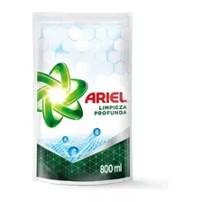 Jabon Liquido Para Ropa Ariel Limpieza Profunda X800ml X2u