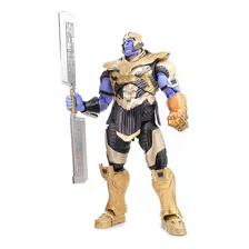 Thanos: Boneco Titan Colecionável Action Figure Vingadores!