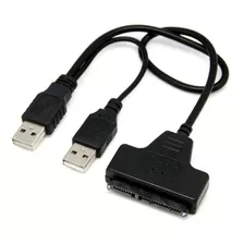 Cable Adaptador Sata-usb Para Disco Rígido. En Paso Del Rey Color Negro