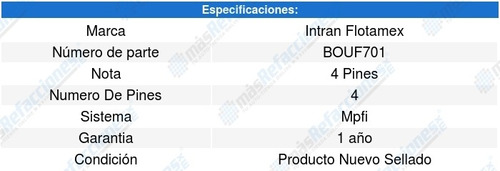 Bobina Ignicion Peugeot 206 Xr 1.6l L4 03/06 Intran Foto 2