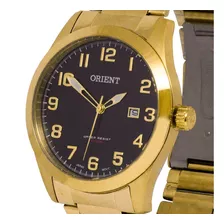 Relógio Orient Masculino Dourado - Mgss1180 P2kx
