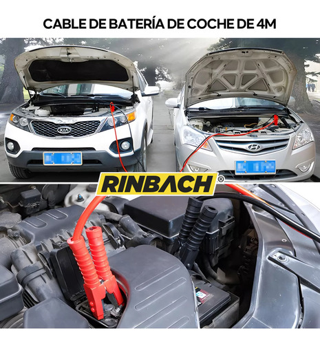 Cables Pasa Corriente Rinbach Para Chevrolet Chevy C3 2011 Foto 5