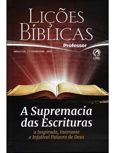 Revista Ebd Lições Bíblicas 1° Trimestre Adulto Professor 