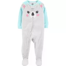 Macacão Fleece Menina Infantil Original Importado Carter,s